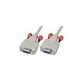 Lindy - Null modem cable - DB-9 (F) to DB-9 (F) - 3 m | 31577