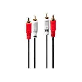Lindy Premium - Audio cable - RCA x 2 (M) to RCA x 2 (M)  | 35664