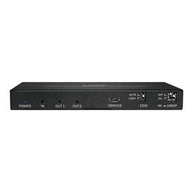 Lindy HDMI 2.0 18G Splitter with Audio - Video/audio spli | 38230