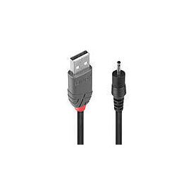 Lindy - USB power cable - DC jack 2.3 x 0.7 mm (M) to USB | 70265