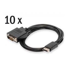 ASSMANN - Adapter cable - DisplayPort (M) to DV | AK-990900-020-S
