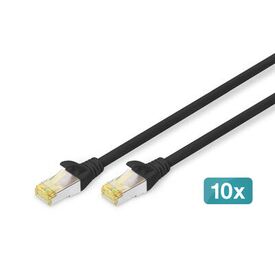 DIGITUS - Patch cable - RJ-45 (M) to RJ-45  | DK-1644-A-050-BL-10