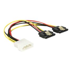 DeLOCK - Power adapter - 4 PIN internal power (M) to SATA | 85237