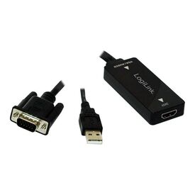 LogiLink VGA with Audio to HDMI Converter - Video conver | CV0060