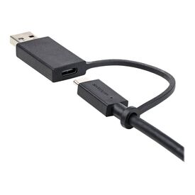 StarTech.com 3ft (1m) USB C Cable w/ USB-A Adapter Don | USBCCADP