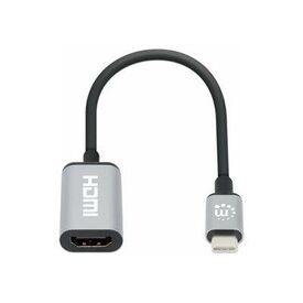 Manhattan USB-C to HDMI Cable, 4K@60Hz, 5 Gbps (USB 3.2  | 153706
