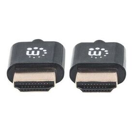 Manhattan HDMI Cable with Ethernet (Ultra Thin), 4K@60Hz | 394352