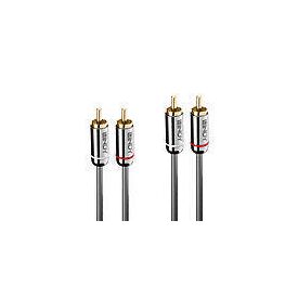 Lindy Cromo Line - Audio cable - RCA male to RCA male - 1 | 35349
