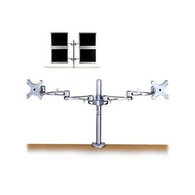 Lindy Dual Adjustable LCD Arms - Mounting component (2 ar | 40697