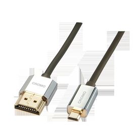 Lindy CROMO Slim High Speed HDMI to micro HDMI Cable with | 41681