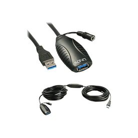 LINDY USB 3.0 Active Repeater Cable - USB extender - USB, | 43156