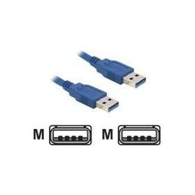 Delock - USB cable - USB (M) to USB (M) - USB 3.0 - 1.5 m | 82430
