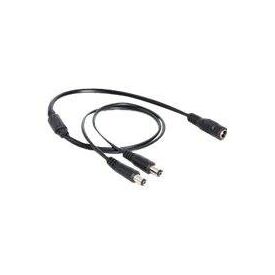 DeLOCK - Power splitter - DC jack 5.5 x 2.1 mm (M) to DC  | 83286