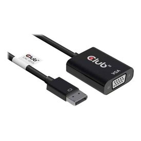 Club 3D - Adapter - DisplayPort (M) to HD-15 (VGA) (F) | CAC-2013