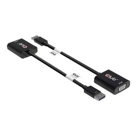 Club 3D - Adapter - DisplayPort (M) to HD-15 (VGA) (F) | CAC-2013