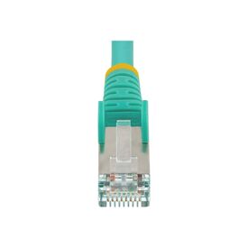 StarTech.com 5m CAT6a Ethernet Cable - Aqua | NLAQ-5M-CAT6A-PATCH
