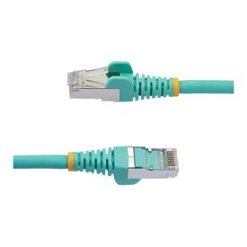 StarTech.com 5m CAT6a Ethernet Cable - Aqua | NLAQ-5M-CAT6A-PATCH
