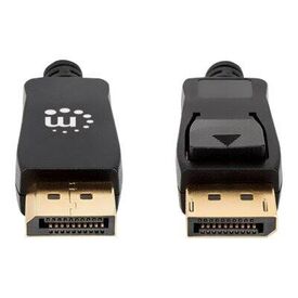Manhattan DisplayPort 1.4 Cable, 8K@60hz, 1m, Braided Ca | 353595