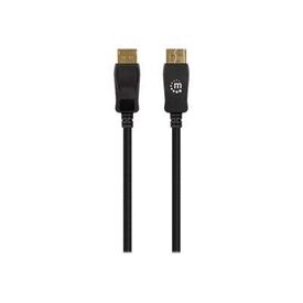 Manhattan DisplayPort 1.4 Cable, 8K@60hz, 1m, Braided Ca | 353595