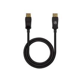 Manhattan DisplayPort 1.4 Cable, 8K@60hz, 1m, Braided Ca | 353595