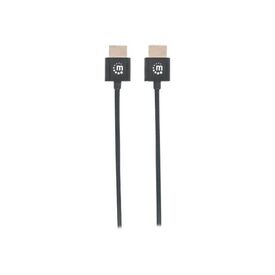 Manhattan HDMI Cable with Ethernet (Ultra Thin), 4K@60Hz | 394369