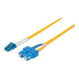 Intellinet Fibre Optic Patch Cable, OS2, LC/SC, 3m, Yell | 472050