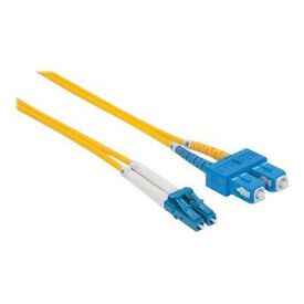 Intellinet Fibre Optic Patch Cable, OS2, LC/SC, 3m, Yell | 472050