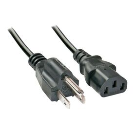 Lindy - Power cable - NEMA 5-15P (P) to IEC 60320 C13 - A | 30338