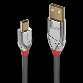 Lindy CROMO - USB cable - USB (M) to mini-USB Type B (M)  | 36635