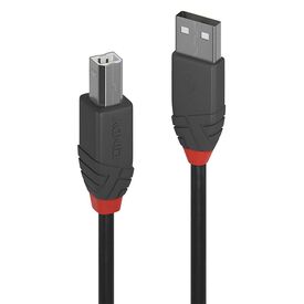 Lindy Anthra Line - USB cable - USB (M) to USB Type B (M) | 36677