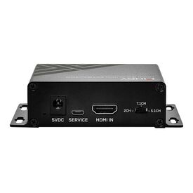 Lindy 18G - HDMI audio signal extractor - black | 38361