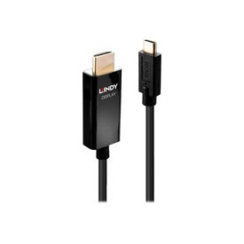 Lindy - Adapter cable - 24 pin USB-C male to HDMI male -  | 43291