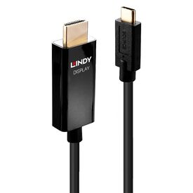 Lindy - Adapter cable - 24 pin USB-C male to HDMI male -  | 43291
