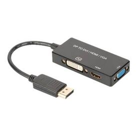 ASSMANN - Adapter - DisplayPort male to DB-15,  | AK-340418-002-S