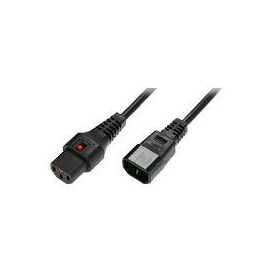 MicroConnect - Power extension cable - IEC 60320 C14  | EK601SW.3