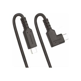 StarTech.com 1.6ft (50cm) Rugged Right Angle USB | RUSB31CC50CMBR