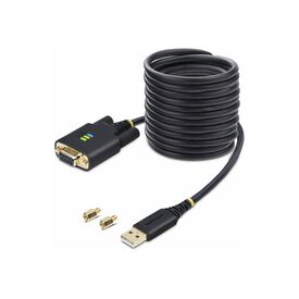 StarTech.com 10ft (3m) USB to Null Modem Se | 1P10FFCN-USB-SERIAL