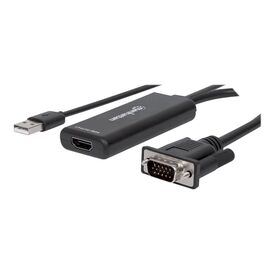 Manhattan VGA and USB-A to HDMI Converter, Analog VGA Vi | 152426