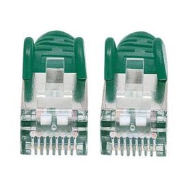 Intellinet Network Patch Cable, Cat6A, 1.5m, Green, Copp | 350617