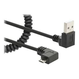 Manhattan USB-A to Micro-USB Cable, 1m, Male to Male, Bl | 356237