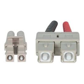 Intellinet Fibre Optic Patch Cable, OM3, LC/SC, 1m, Aqua | 750912