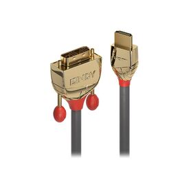 Lindy Gold Line - Video cable - HDMI (M) to DVI-D (M) - 5 | 36193