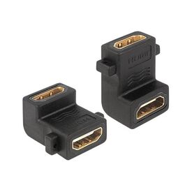 DeLOCK - HDMI coupler - HDMI (F) to HDMI (F) - 90° connec | 65510