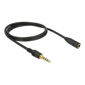 Delock - Audio extension cable - 4-pole mini jack male to | 85631