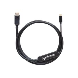 Manhattan USB-C to DisplayPort Cable, 4K@60Hz, 2m, Male  | 152464