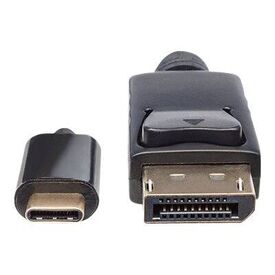Manhattan USB-C to DisplayPort Cable, 4K@60Hz, 2m, Male  | 152464