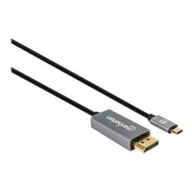 Manhattan USB-C to DisplayPort 1.4 Cable, 8K@60Hz, 3m, M | 354851