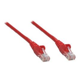 Intellinet Network Patch Cable, Cat6A, 0.25m, Red, Coppe | 737029