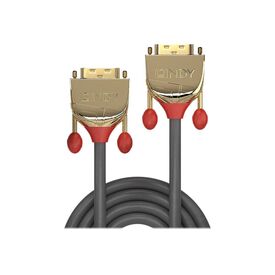 Lindy Gold - DVI cable - dual link - DVI-D (M) to DVI-D ( | 36205