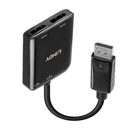 Lindy - Video/audio splitter - MST hub - 2 x DisplayPort  | 38430